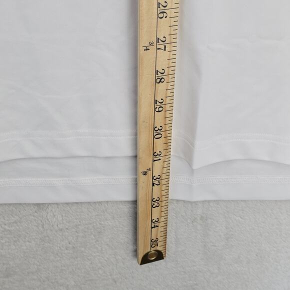 Masters Tech Polo Golf Shirt Mens Large White Performance Apparel NWT - Picture 11 of 11